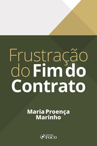 Imagem de Livro - FRUSTRAÇÃO DO FIM DO CONTRATO - 1ª ED - 2020