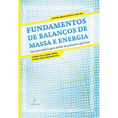 Imagem de Livro - Fundamentos de balanços de massa e energia