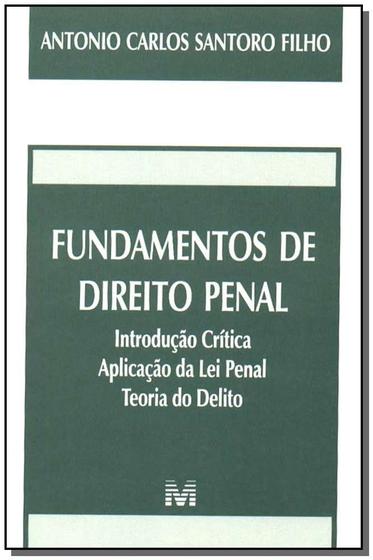 Imagem de Livro - Fundamentos de direito penal - 1 ed./2003