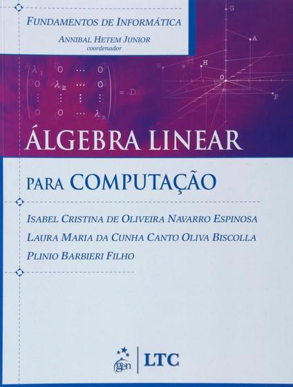 Imagem de Livro - Fundamentos de Informática - Álgebra Linear - para Computação