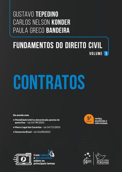 Imagem de Livro - Fundamentos do Direito Civil - Vol. III - Contratos
