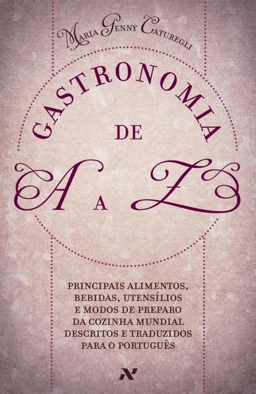 Imagem de Livro - Gastronomia de A A Z