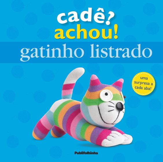 Imagem de Livro - Gatinho listrado - cadê? Achou!