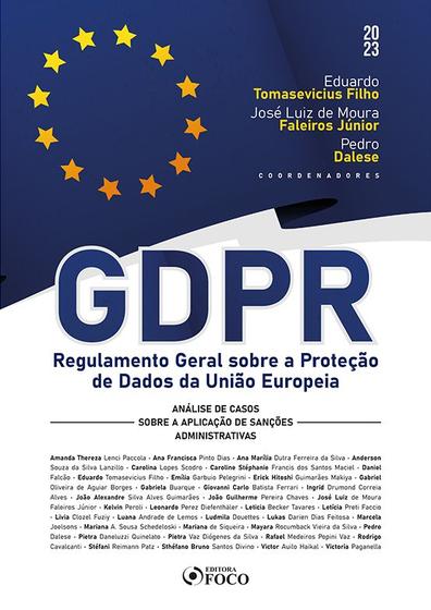 Imagem de Livro - GDPR - Regulamento Geral sobre a Proteção de Dados da União Europeia - 1ª Ed - 2023