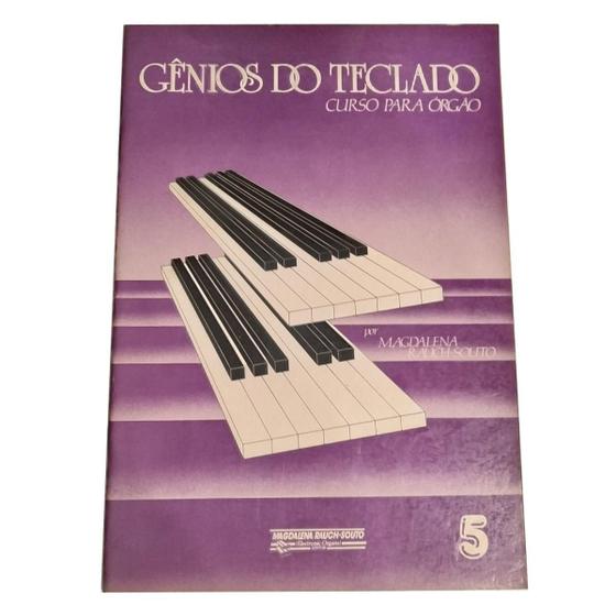 Imagem de Livro gênios do teclado curso para órgão livro 05 ( estoque antigo )