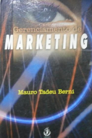 Imagem de Livro: Gerenciamento de Marketing Autor: Mauro Tadeu Berni (Novo, Lacrado)