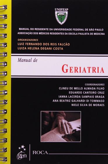 Imagem de Livro - Geriatria - Manual do Residente da Universidade Federal de São Paulo (UNIFESP)