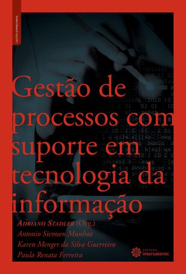 Imagem de Livro - Gestão de processos com suporte em tecnologia da informação