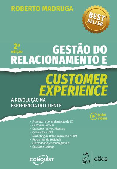 Imagem de Livro - Gestão do Relacionamento e Customer Experience - A Revolução na Experiência do Cliente