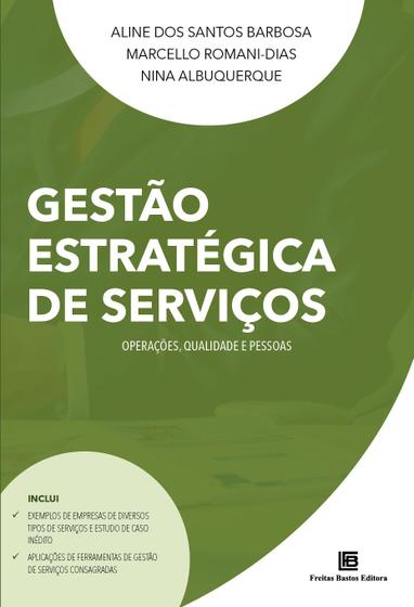 Imagem de Livro - Gestão Estratégica de Serviços