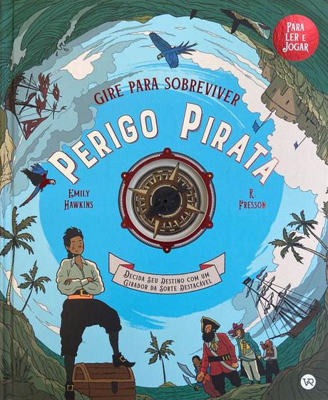 Imagem de Livro - Gire para sobreviver - Perigo Pirata