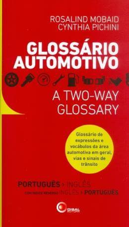 Imagem de Livro - Glossário automotivo - português / inglês