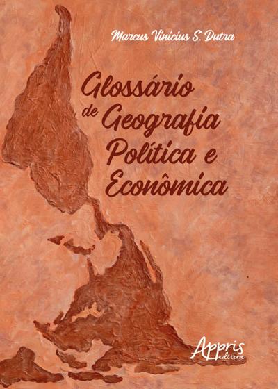 Imagem de Livro - Glossário de Geografia Política e Econômica