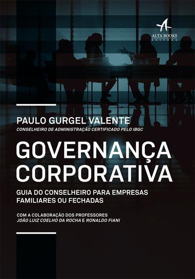 Imagem de Livro - Governança corporativa