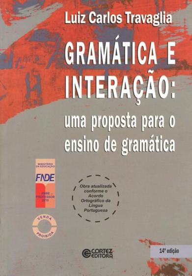 Imagem de Livro - Gramática e interação