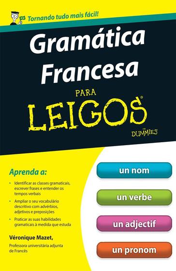 Imagem de Livro - Gramática francesa Para Leigos