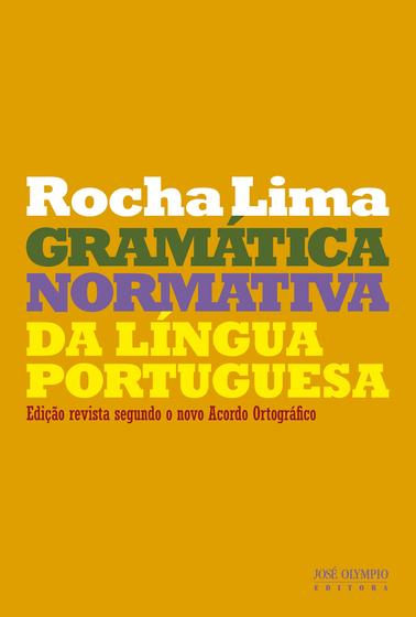 Imagem de Livro - Gramática normativa da língua portuguesa