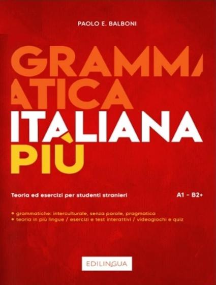 Imagem de Livro - Grammatica Italiana Piu (A1-B2+) - Teoria Ed Esercizi Per Studenti Stranieri