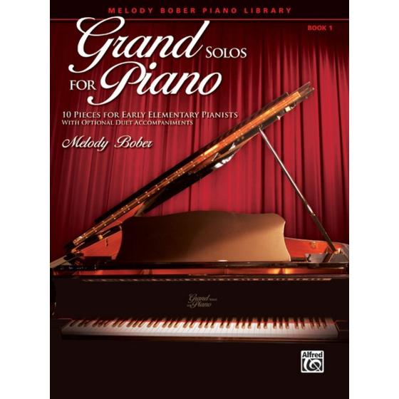 Imagem de Livro grand solos for piano book 1 - melody bober - Alfred