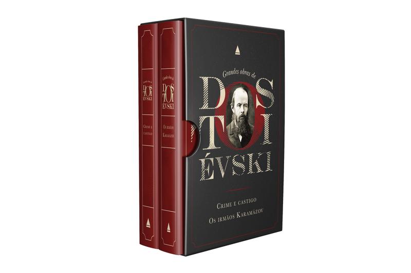 Imagem de Livro - Grandes obras de Dostoiévski: "Crime e castigo" e "Os irmãos Karamazov"