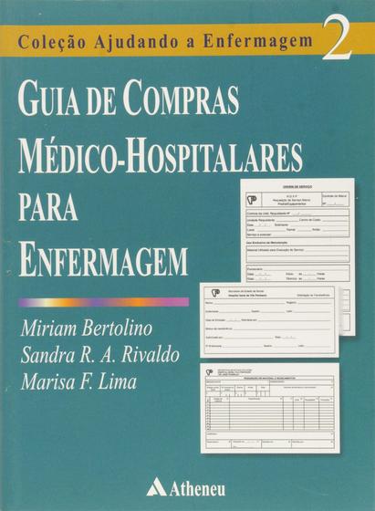 Imagem de Livro - Guia de compras médico-hospitalares para enfermagem