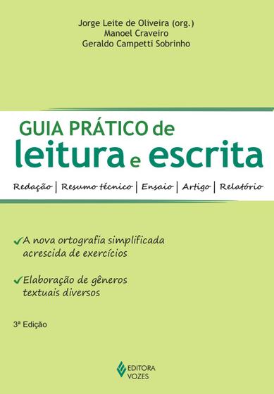 Livro - Guia prático de leitura e escrita Menor preço em Livro - Guia prático de leitura e escrita
