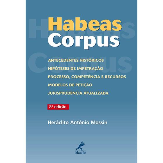 Imagem de Livro - Habeas Corpus