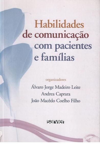 Imagem de Livro - Habilidades de comunicação com pacientes e famílias