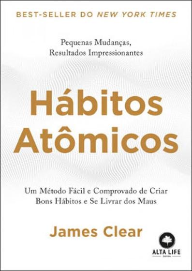 Livro Hábitos Atômicos James Clear Imagem de Livro Hábitos Atômicos James Clear