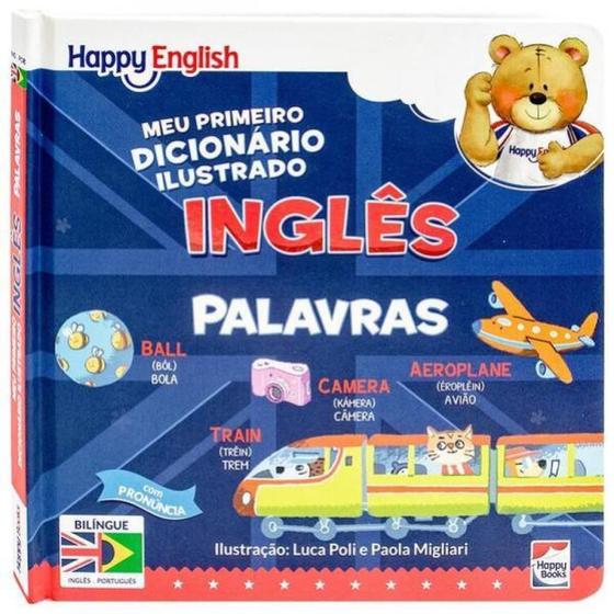 Imagem de Livro - Happy English Meu Primeiro Dicionário Ilustrado: Palavras