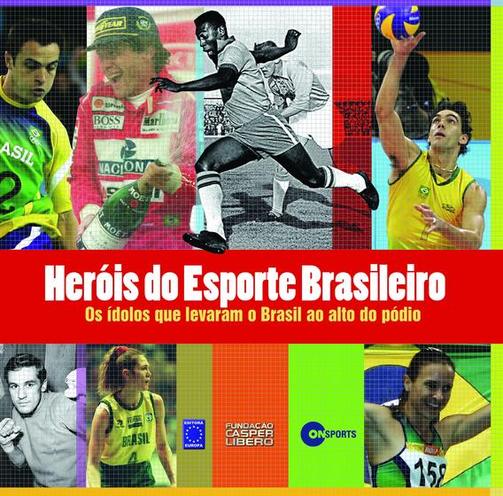 Imagem de Livro - Heróis do Esporte Brasileiro