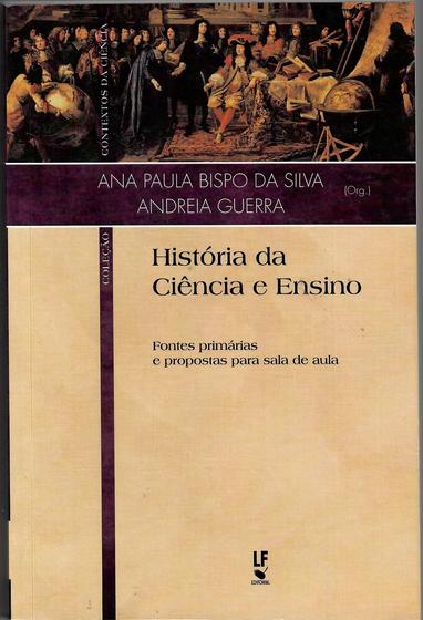 Imagem de Livro - História da Ciência e ensino: Fontes primárias e propostas para sala de aula