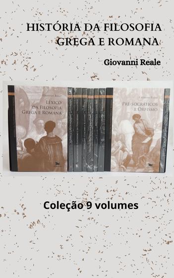 Imagem de Livro - História da filosofia grega e romana – Coleção 9 volumes