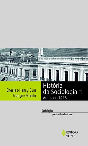 Imagem de Livro - História da sociologia 1
