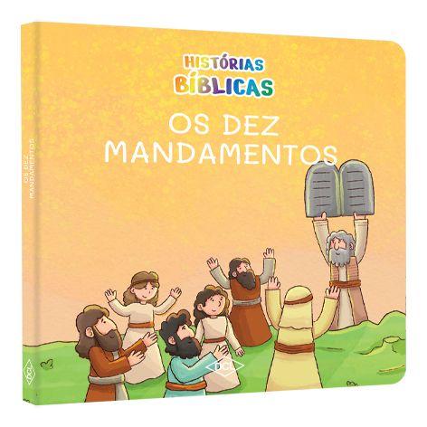 Imagem de Livro - Histórias bíblicas NV - Os dez mandamentos