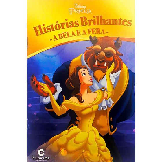 Imagem de Livro Historias Brilhantes Disney - A Bela e a Fera - 1 unidade - Culturama - Rizzo