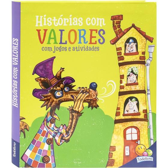 Imagem de Livro - Histórias com Valores