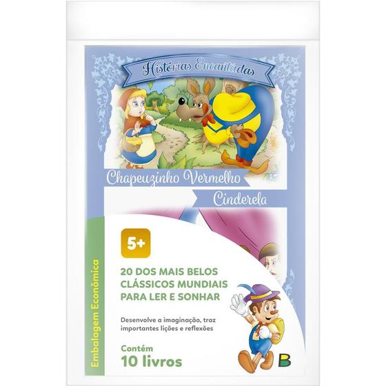 Livro - Histórias Encantadas - Kit c/ 10 Und. Menor preço em Livro - Histórias Encantadas - Kit c/ 10 Und.