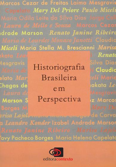 Imagem de Livro - Historiografia brasileira em perspectiva