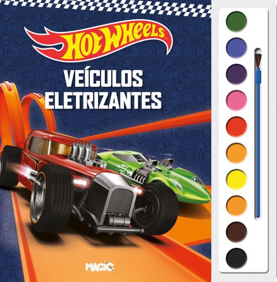 Imagem de Livro - Hot Wheels - Veículos eletrizantes (Magic Kids)