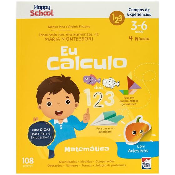 Imagem de Livro - HS Campos de Experiências: Matemática - Eu Calculo