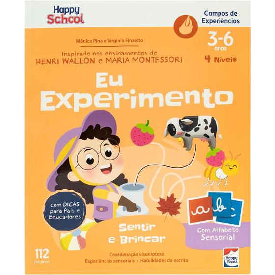 Imagem de Livro - HS Campos de Experiências: Sentir e Brincar - Eu Experimento