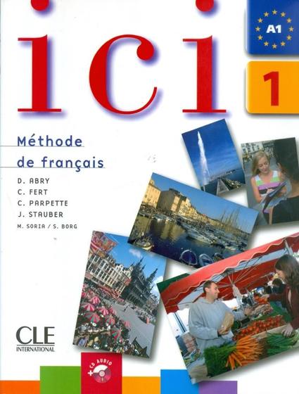 Imagem de Livro - Ici 1 - a1 livre de l´etudiante + cd audio n/e