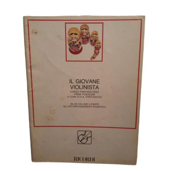 Imagem de Livro il giovane violinista  accompagnamenti pianistici (estoque antigo)