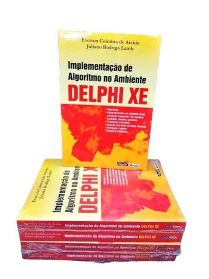 Imagem de Livro Implementação De Algoritmo No Ambiente Delphi Xe