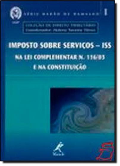 Imagem de Livro - Imposto sobre serviços - ISS