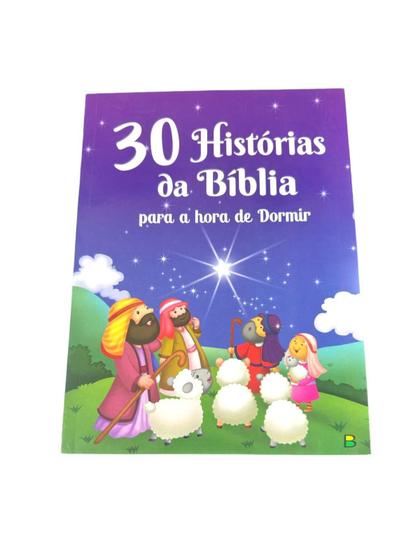 Imagem de Livro Infantil 30 Histórias Da Bíblia Para Hora De Dormir