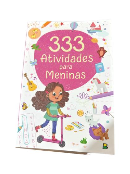 Imagem de Livro Infantil 333 Atividades Jogos e Desenhos para meninas