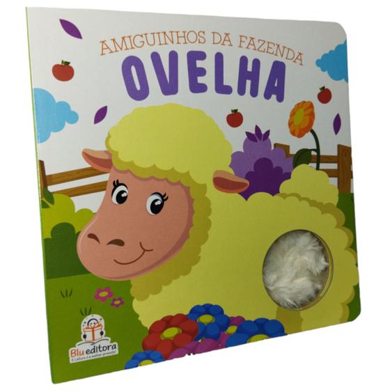 Imagem de Livro Infantil: Amiguinhos da Fazenda - Ovelha - Toque e Sinta