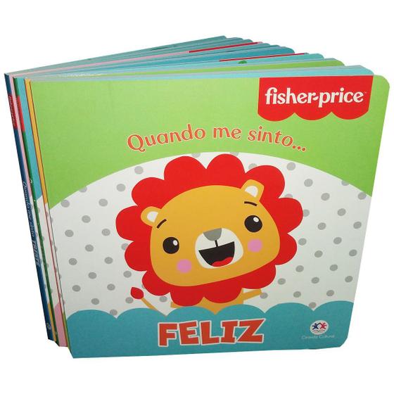 Imagem de Livro Infantil Cartonado Coleção Sentimentos Fishcer-Price - Ciranda Cultural